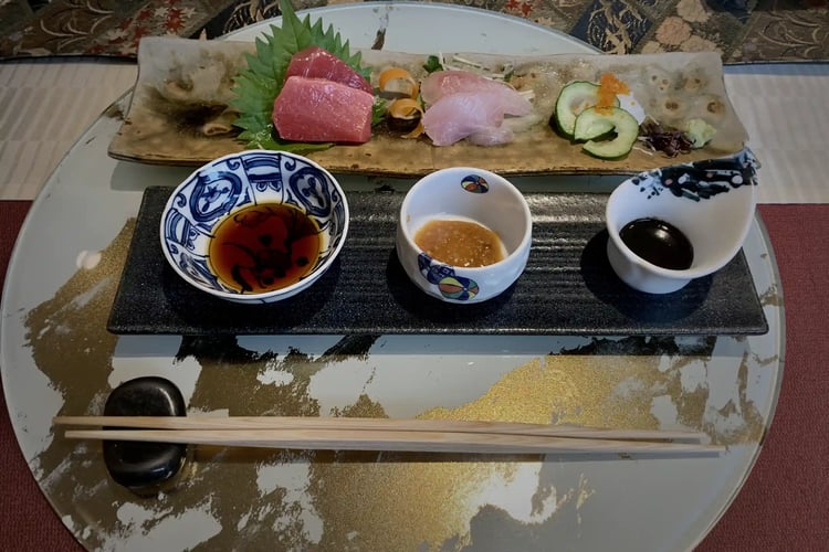Kaiseki Cuisine Assorted Sashimi Platter
