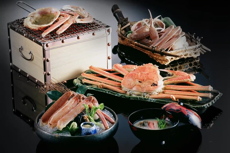Fresh Matsuba Crab Full Course Kaiseki