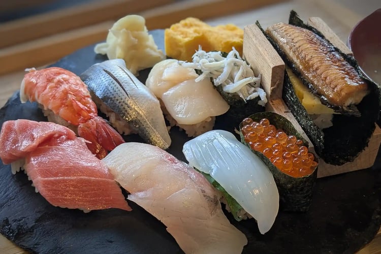 Luxurious Sushi Assortment