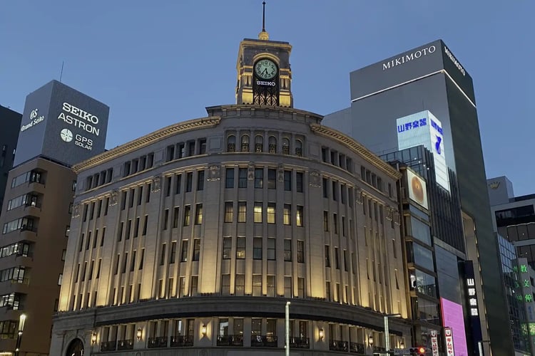 Ginza in Tokyo