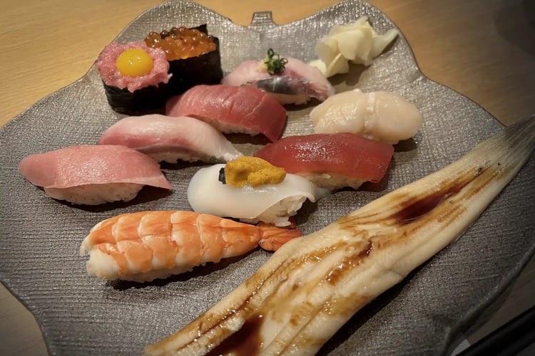 Premium sushi
