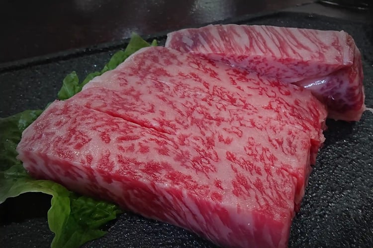 Yonezawa beef marbled meat