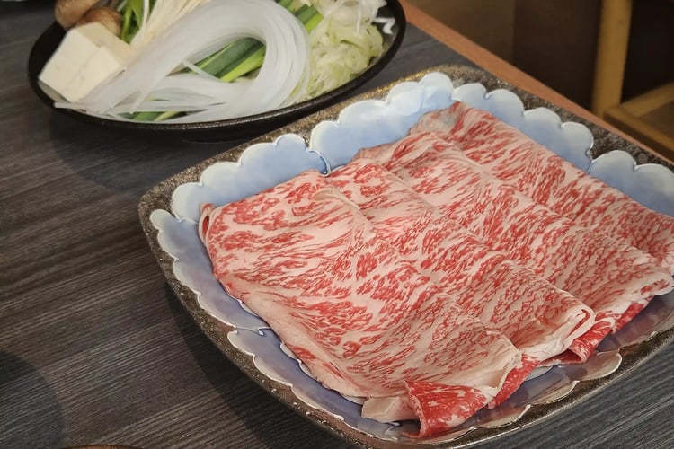 Japanese Black Wagyu sirloin