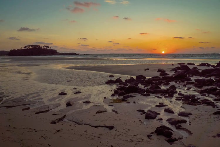 Iki Island Coast or Iki Island Beach
