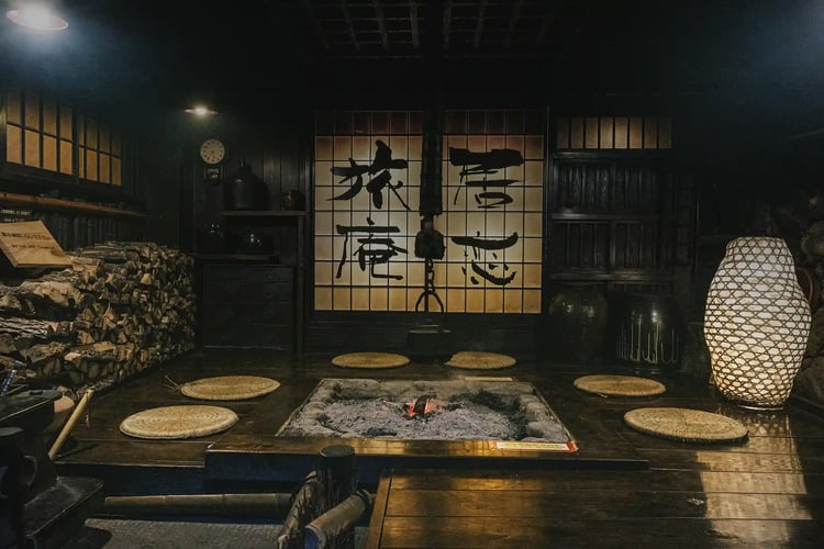 Guesthouse in a traditional Japanese house