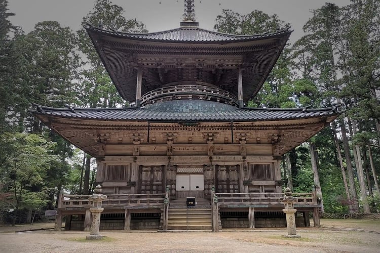 Tahoto Pagoda at Danjo Garan  Koyasan