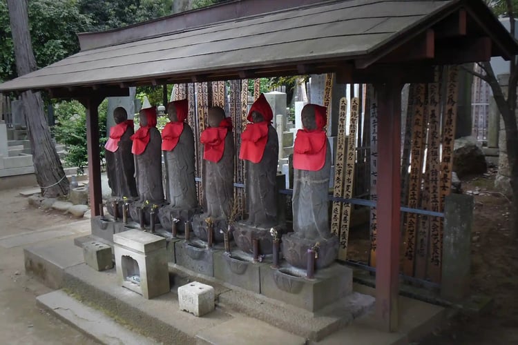 The grave of Ii Naosuke at Gotoku-ji Temple, Setagaya, Tokyo