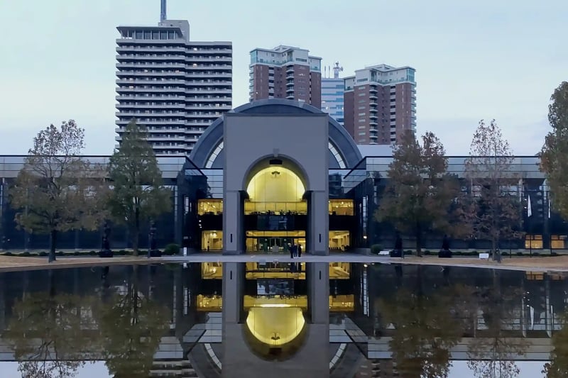 The Fukuoka City Museum, home of the Kin-in gold seal