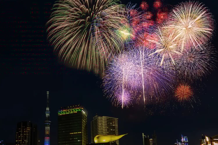 Sumida River Fireworks, a summer tradition in Tokyo