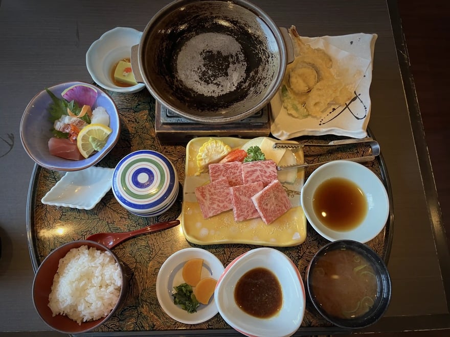 Yakiniku gozen