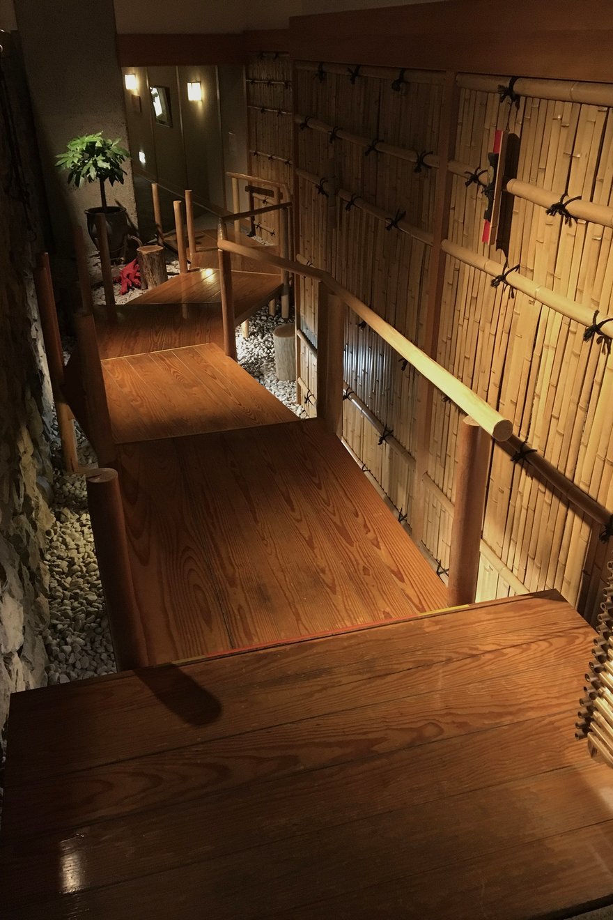 corridor leading to the annex