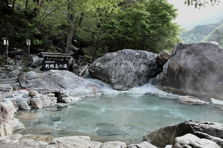 Shin-Hotaka no Yu Open-air Bath (Rotenburo), Okuhida Onsen