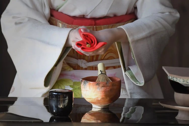 Experiencing Tea Ceremony in a Teahouse