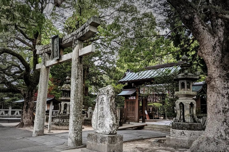 Hagi Kasuga Shrine and Bush Clover