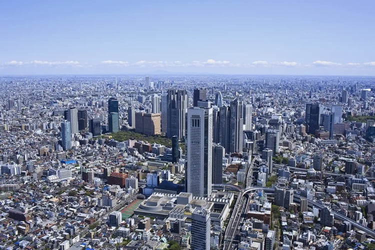 Tokyo Opera City, Cityscape, and Skyscrapers