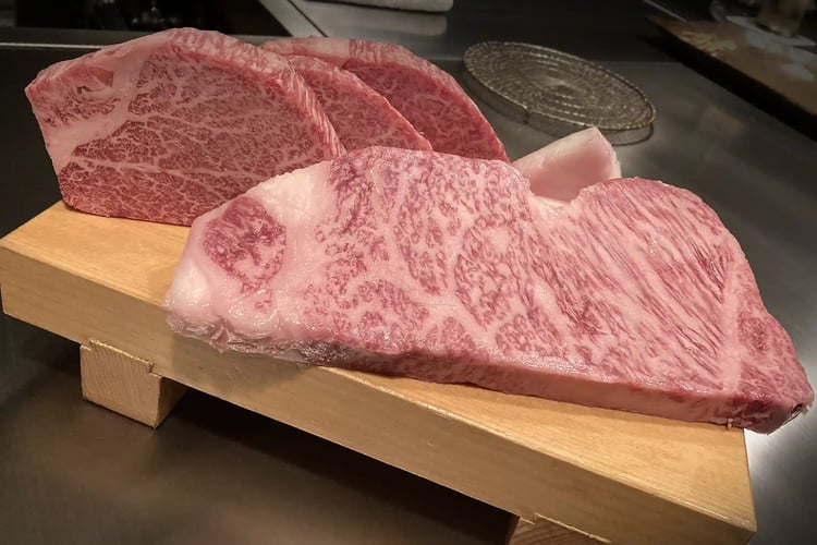 Beef Steak with Marbling