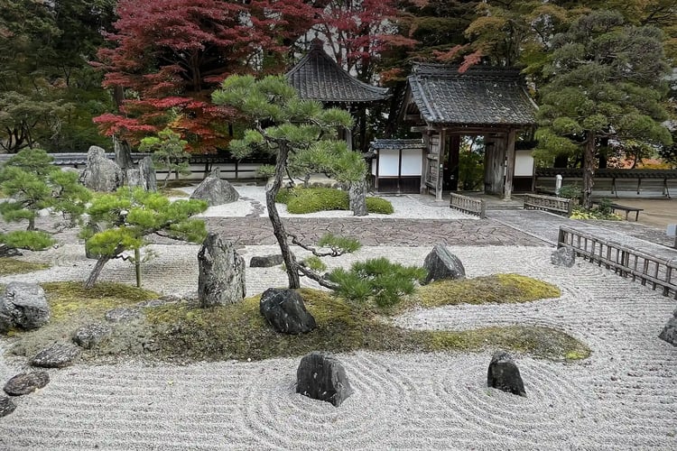 Kōyō-dera Temple A place of pure, unattached (or unburdened) serenity
