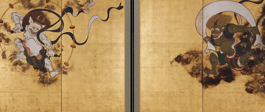 Wind_God_and_Thunder_God_Screens_by_Tawaraya_Sotatsu_hi-res