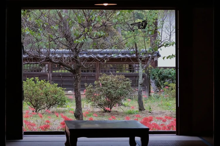A building renovated from a traditional Japanese house