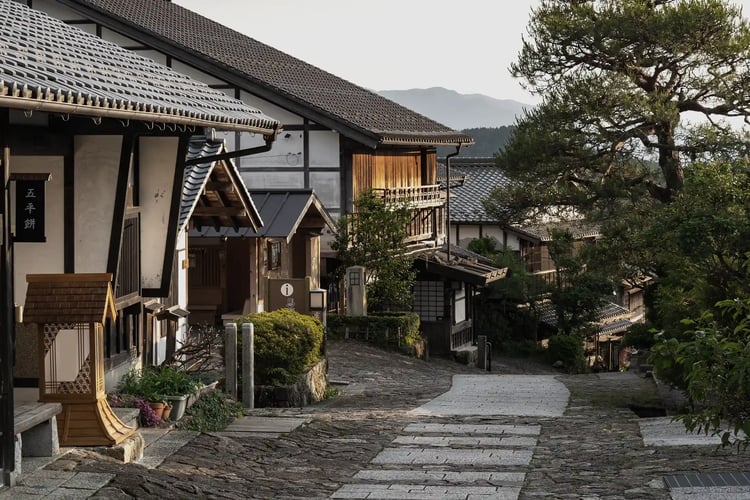 The Scenery of Magome-juku