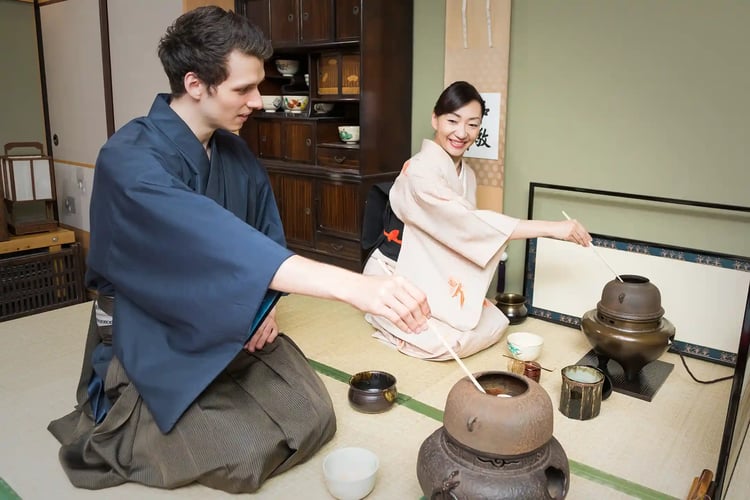 Cultural experience of the tea ceremony for inbound tourists