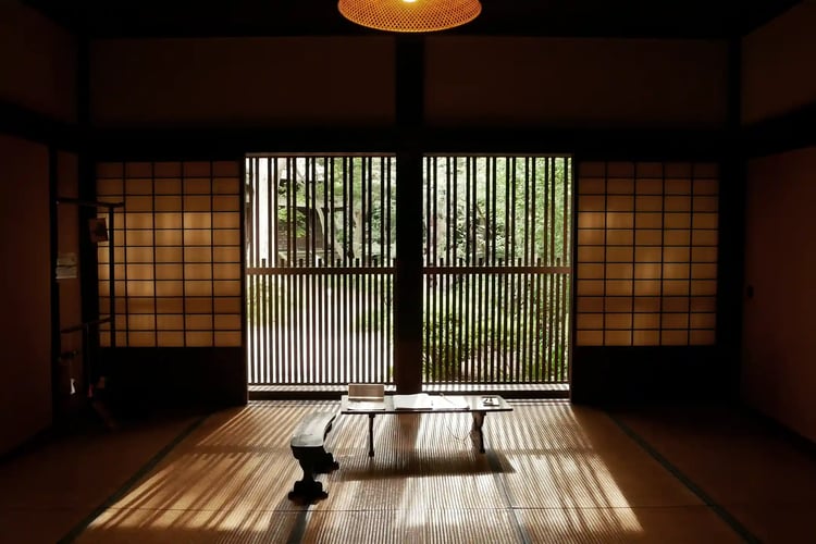 A calming Japanese-style space