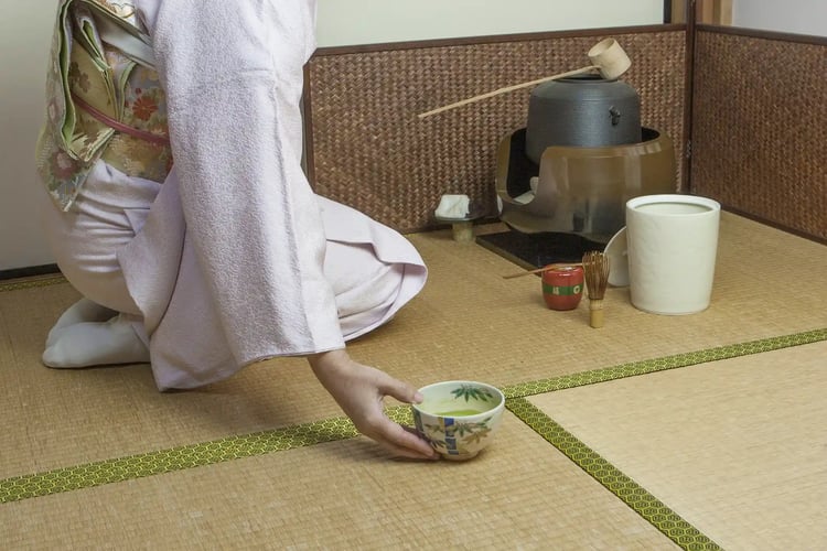 The Japanese tea ceremony