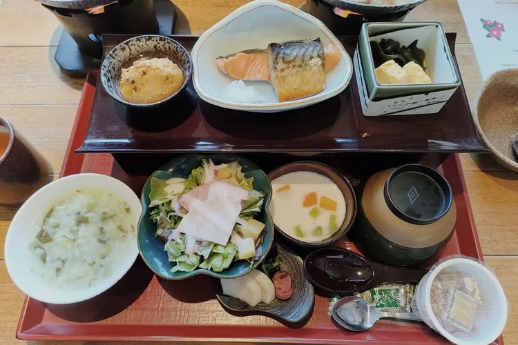 Japanese Inn Breakfast
