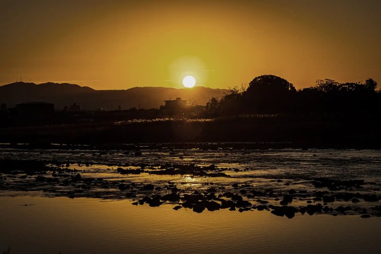 Kyoto - Katsura River Sunrise
