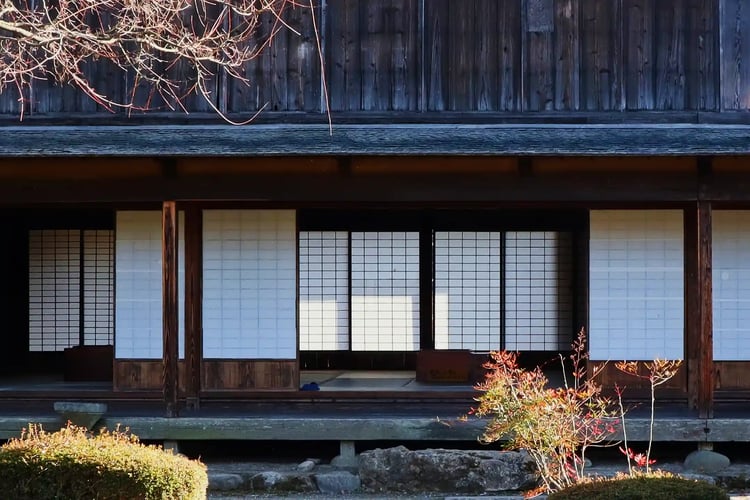 The image of a Japanese-style room