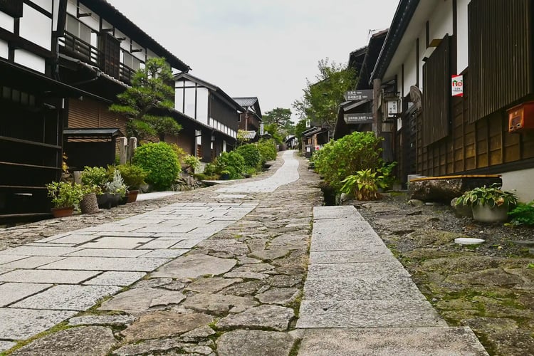 Magome-juku in the Kiso Valley