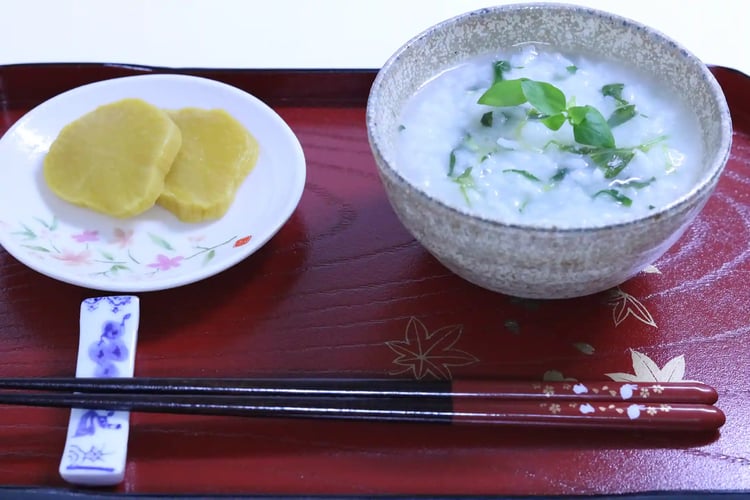 Nanakusa Gayu (Seven-Herb Rice Porridge)