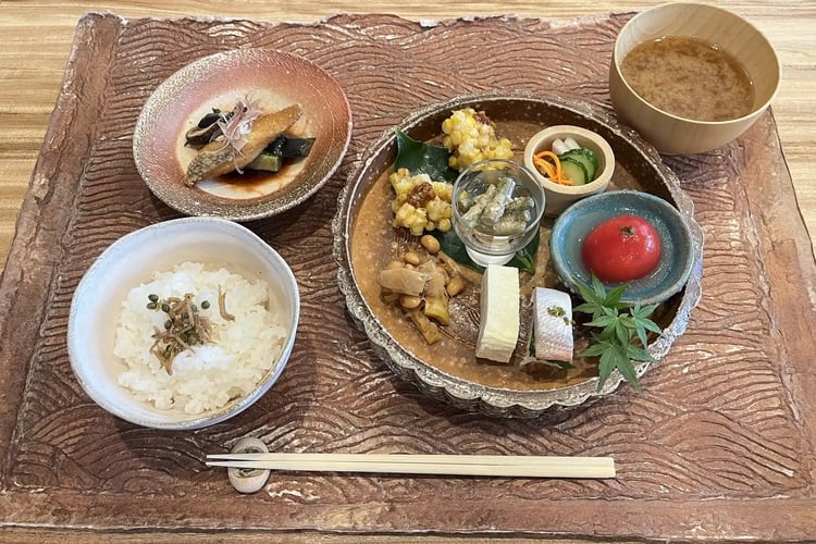 A mouth-watering lunch