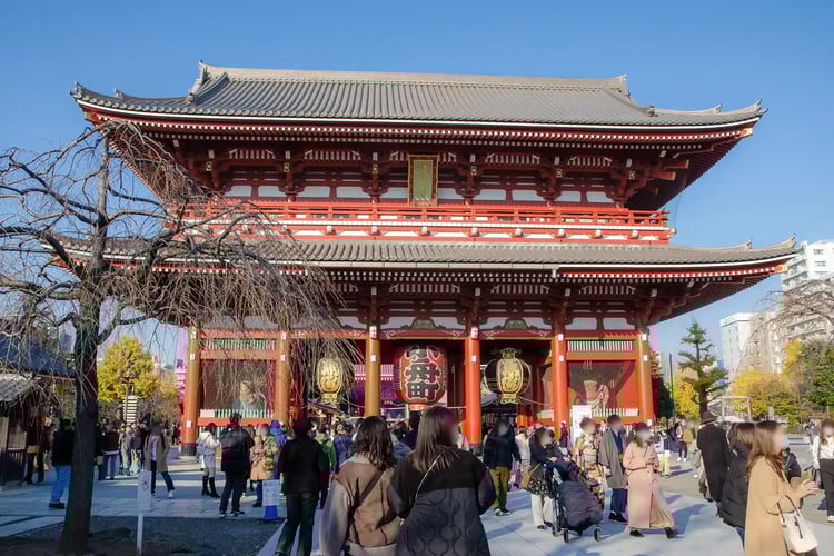 Hozomon Gate of Senso-ji Temple
