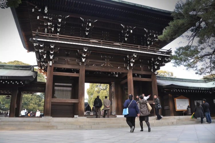 Meiji Jingu, Tokyo_ February 2011