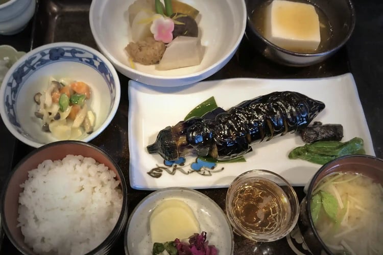 traditional Japanese Buddhist vegetarian cuisine