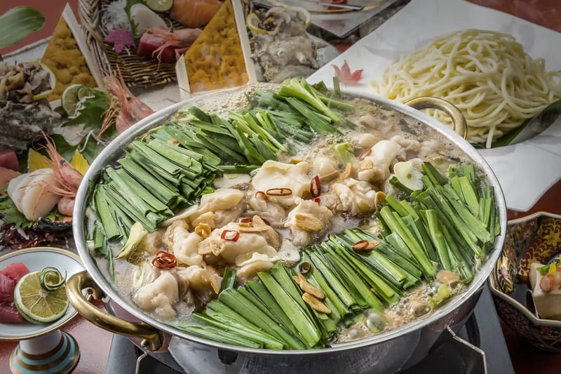 Japanese BeefPork Tripe Hot Pot
