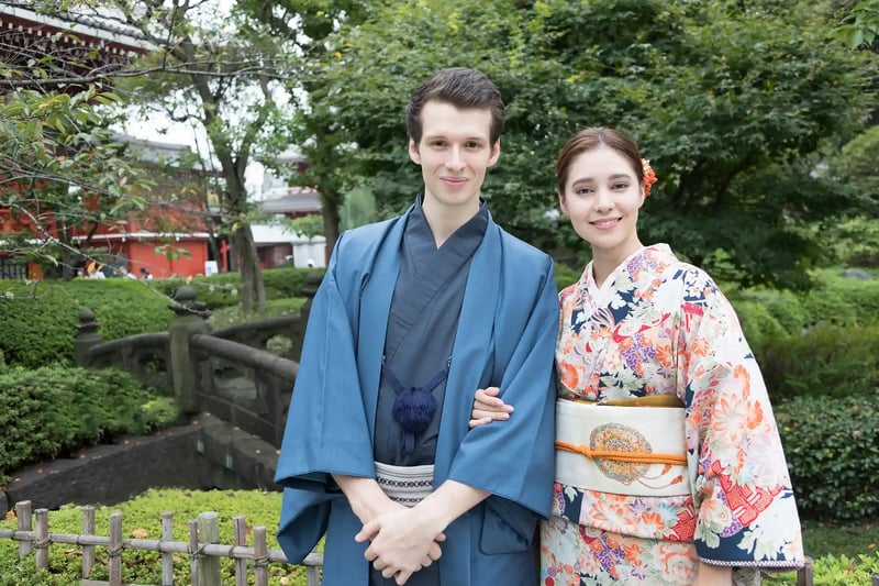 Cultural Experience, Garden, and Kimono