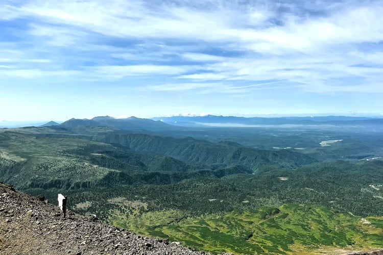 The Summit of Mount Asahidake