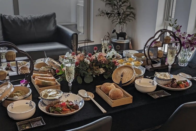 A mouthwatering dinner