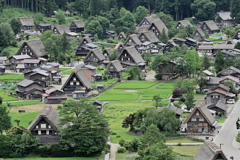 World Heritage Site of Shirakawa-go