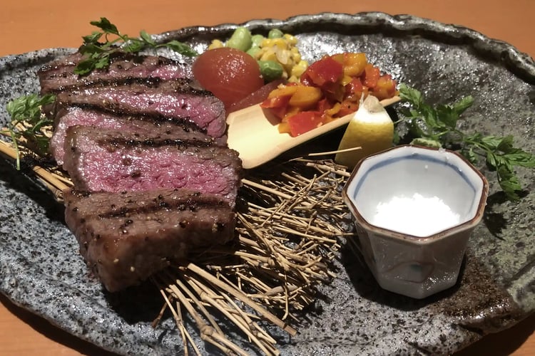 Hida Beef Steak Platter