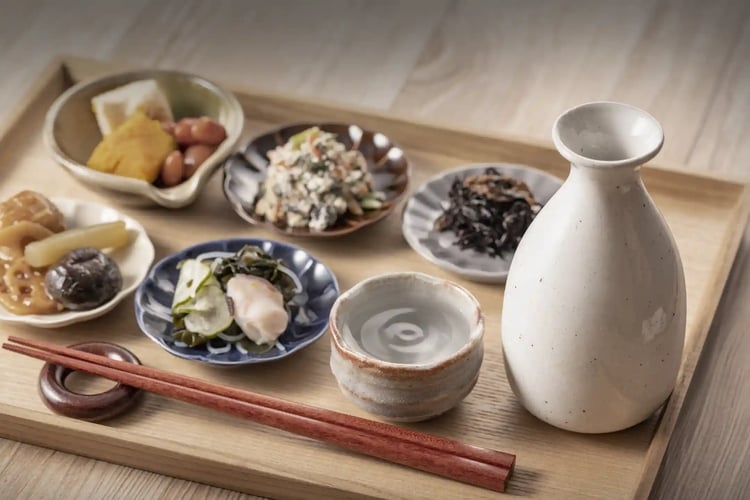 I_m going to enjoy some Sake and bar snacks (or otsumami) for my evening drink tonight