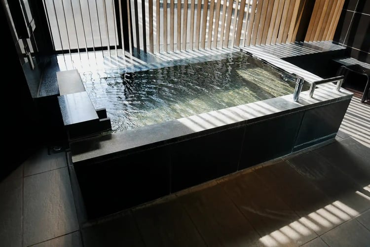 Private hot spring bath