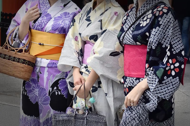 Woman in a Yukata