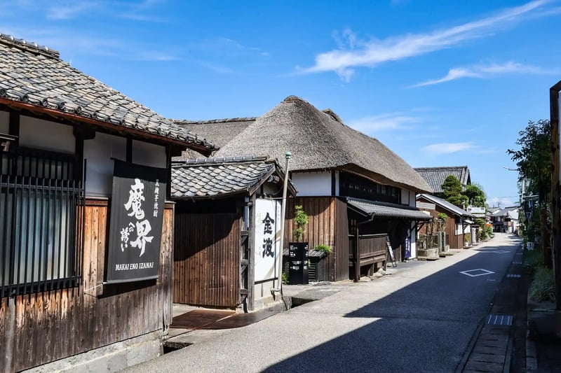 The historic townscape of Hizen Hamashuku