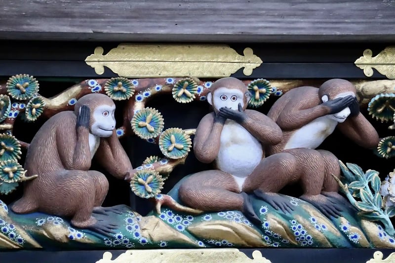 See no evil, hear no evil, speak no evil