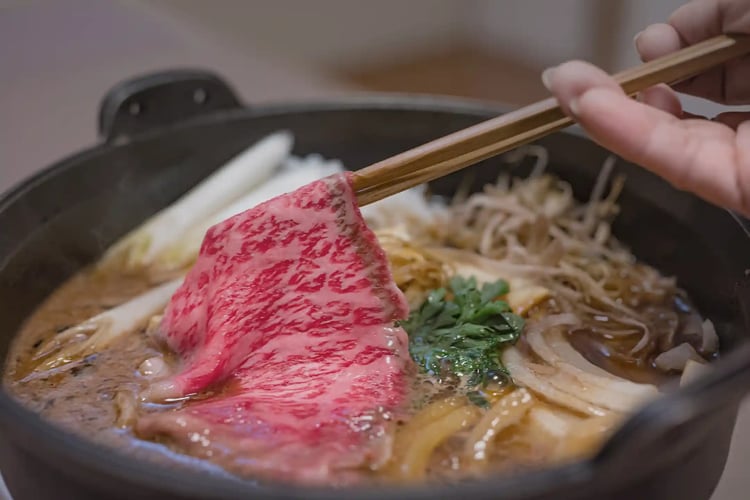 Kobe Wagyu sukiyaki