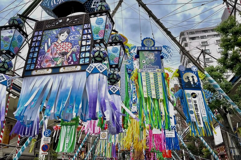 Shonan Hiratsuka Tanabata Festival (Tanabata Decorations and Yukata 2)