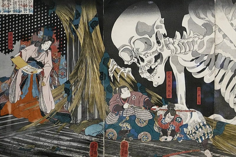 La_bruja_Takiyasha_y_el_espectro_del_esqueleto,_British_Museum